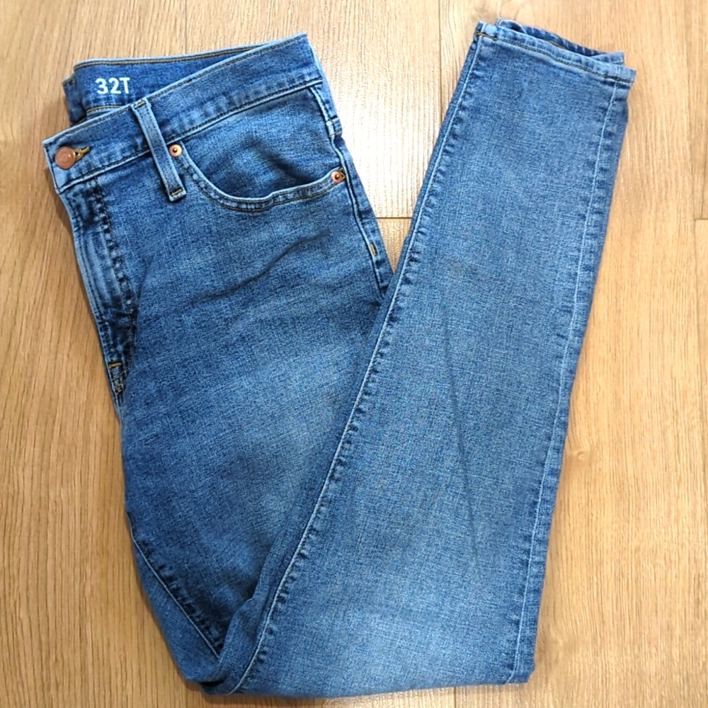 J. Crew Toothpick in Birch Wash sz 32T
